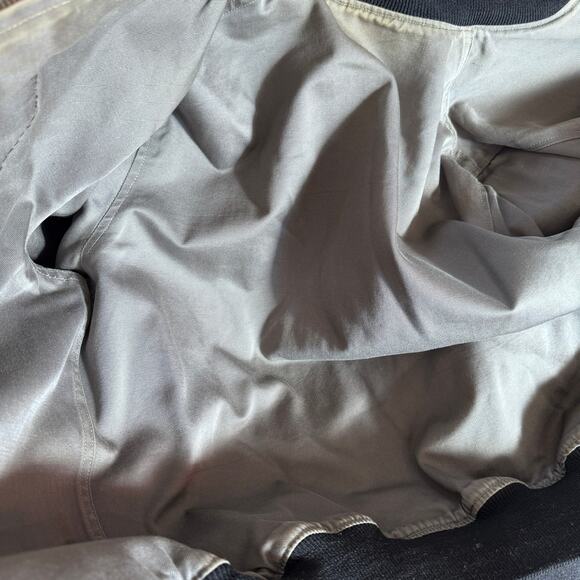 Vintage West Point Cadet Jacket Bomber Style Men's M/L Grey Athletic Letter 1957 - Picture 7 of 7